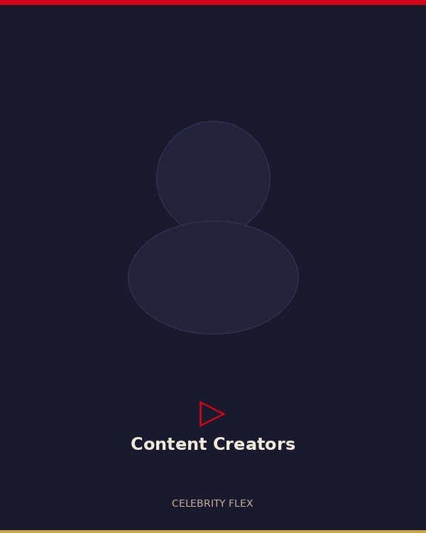 Celebrity Flex — Content Creators